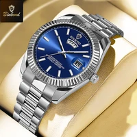 Montre sport de luxe BINBOND pour homme, étanche, lumineuse, avec date, quartz, acier inoxydable, montre homme, reloj masculin 2