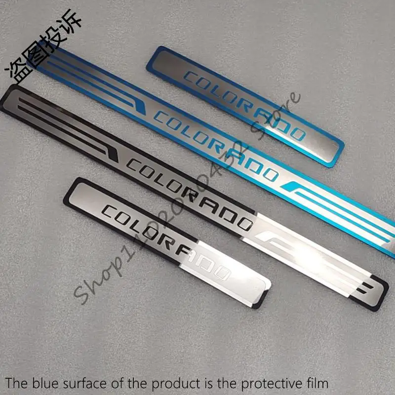 

4 шт., накладка на дверь автомобиля, из нержавеющей стали