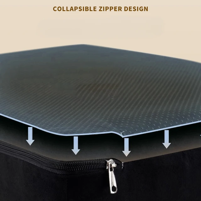 Pet Stairs & Ramp – 2/3 Step Washable Non-Slip Memory Foam Ladder for Dogs & Cats 3