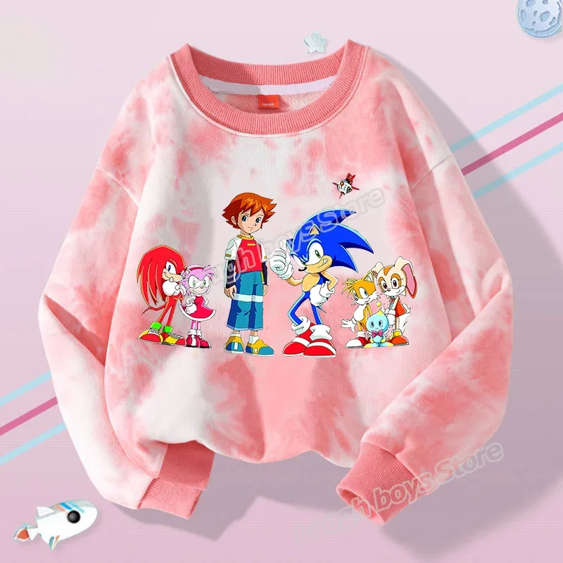 thumbnail image 1 of Sudadera con capucha para niño de Sonics, con figura de juego, fina, cómoda y suave, para desplazamientos diarios, sudadera unisex de manga larga con dibujos animados de anime, 1 of 5