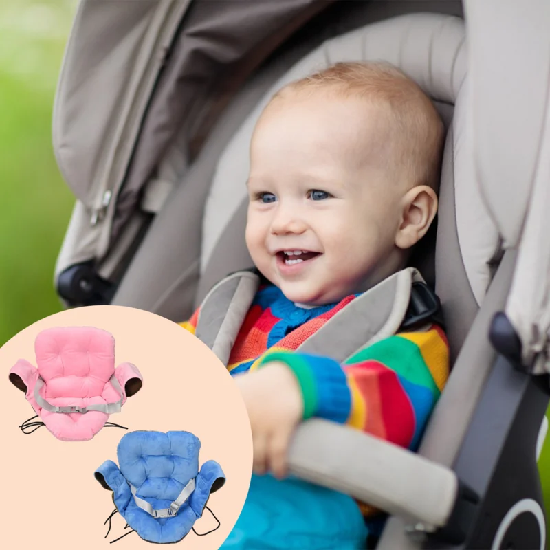 

Adjustable Baby Seat Cushion Portable Baby Pushchair Seat Liners Safety Seat Mattress For Newborn Baby Boys And Girls