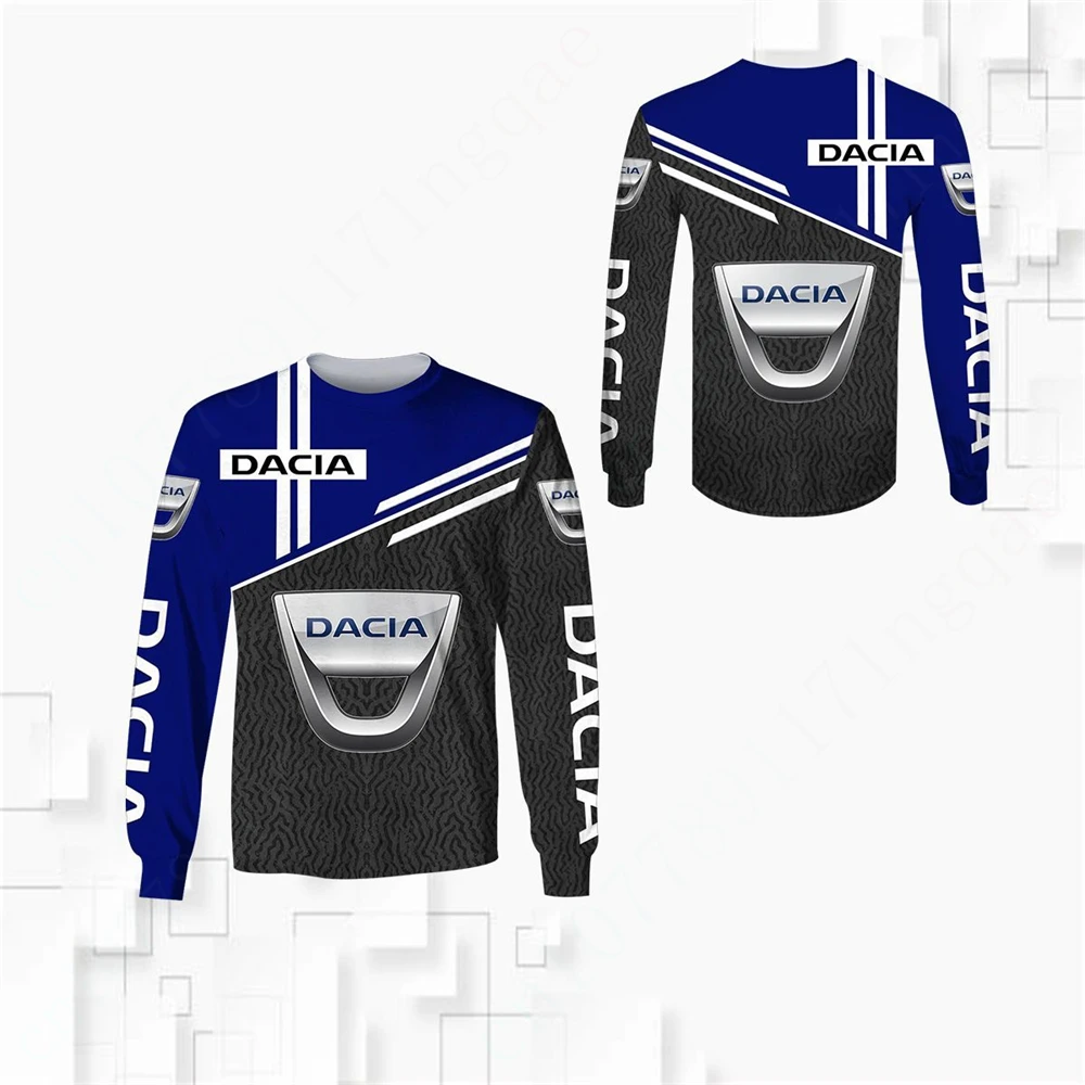 

Dacia Harajuku O Neck Long Sleeve Casual T-shirts Unisex Clothing Quick Drying Sweatshirt Top Anime T Shirt For Men Women