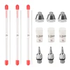 3pcs set 0.2/0.3/0.5mm Airbrush Nozzle Needle Airbrushes Spray Gun Spraying Paint Sprayer Replacement parts Tool Accessories 1