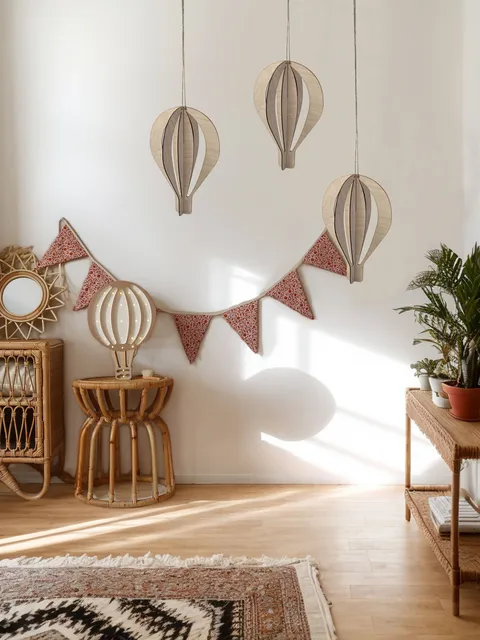 3D Hot Air Balloon Decor 2