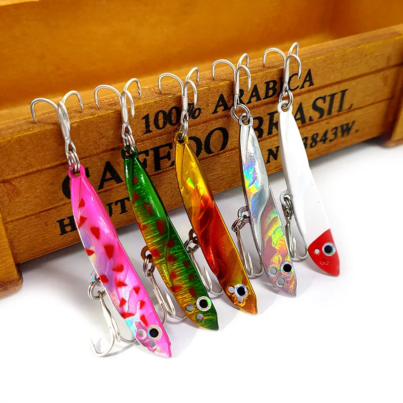 

1 шт. Vib Water Dog14g/6,5 см, система поверхности из цинкового сплава, удаленная Чугунная Пластина с блестками, черная рыба, испанская скумбрия