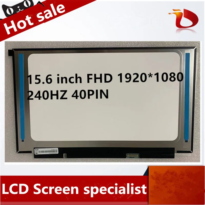 

15.6" Laptop LCD Screen For MSI GS65 Series LQ156M1JW09 NE156FHM-NZ1 LQ156M1JW03 LQ156M1JW08 LQ156M1JW16 240HZ 1920*1080 40PIN
