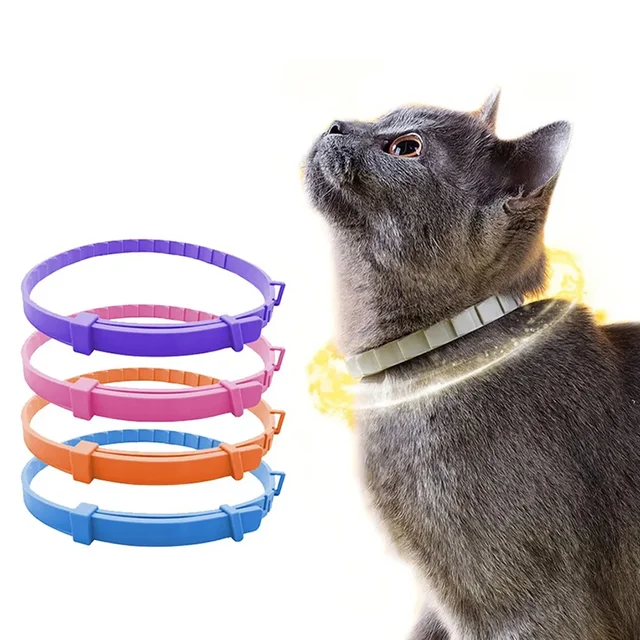 Adjustable Plastic Dog Collar Waterproof Pet Cat Puppy Collar Kitten Collars 70cm 38cm for Small Medium Large Dogs Pet Supplies 2