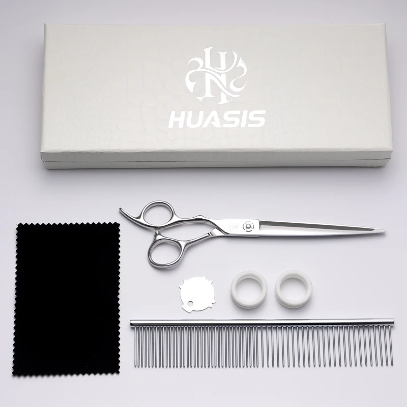 Dog Hair Cutting Shears 6.5" 7" 7.5" For Pet Grooming Japanese 440C Handmade
