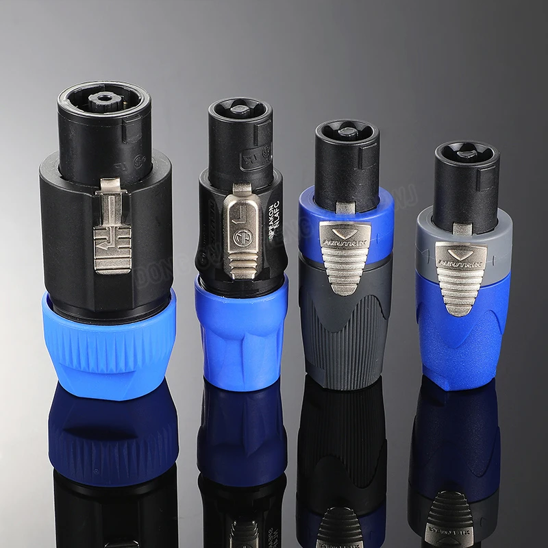 4-Pin Speakon-Stecker NL4FX NL4FC Kompatibel 4-Kern-Lautsprecherstecker Verstärkerkabel-Adapter Drehverschluss PA-System-Stecker – Detail 10
