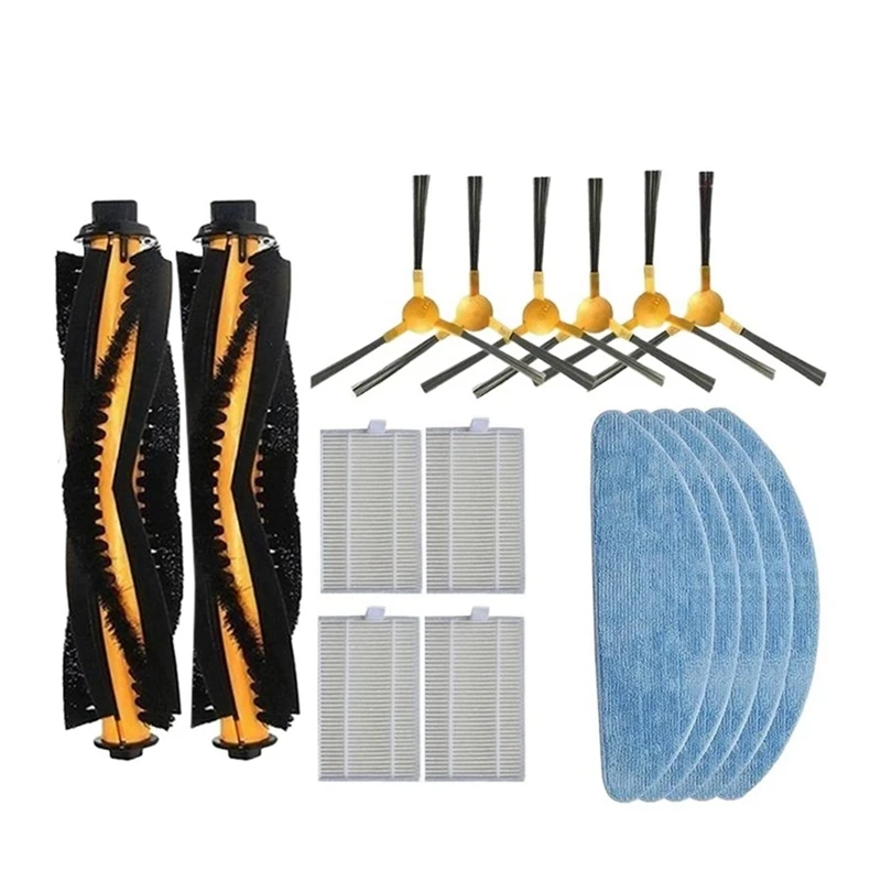 

Фильтр НЕРА Для Liectroux C30B E30 XR500, основная боковая щетка, тряпичная швабра, запчасти для робота-пылесоса