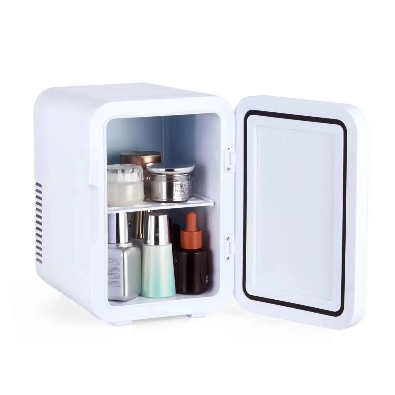 High Quality Car Refrigerator 6L Mini Fridge Portable Home Use Beverage Cosmetics Skincare Storage Dormitory