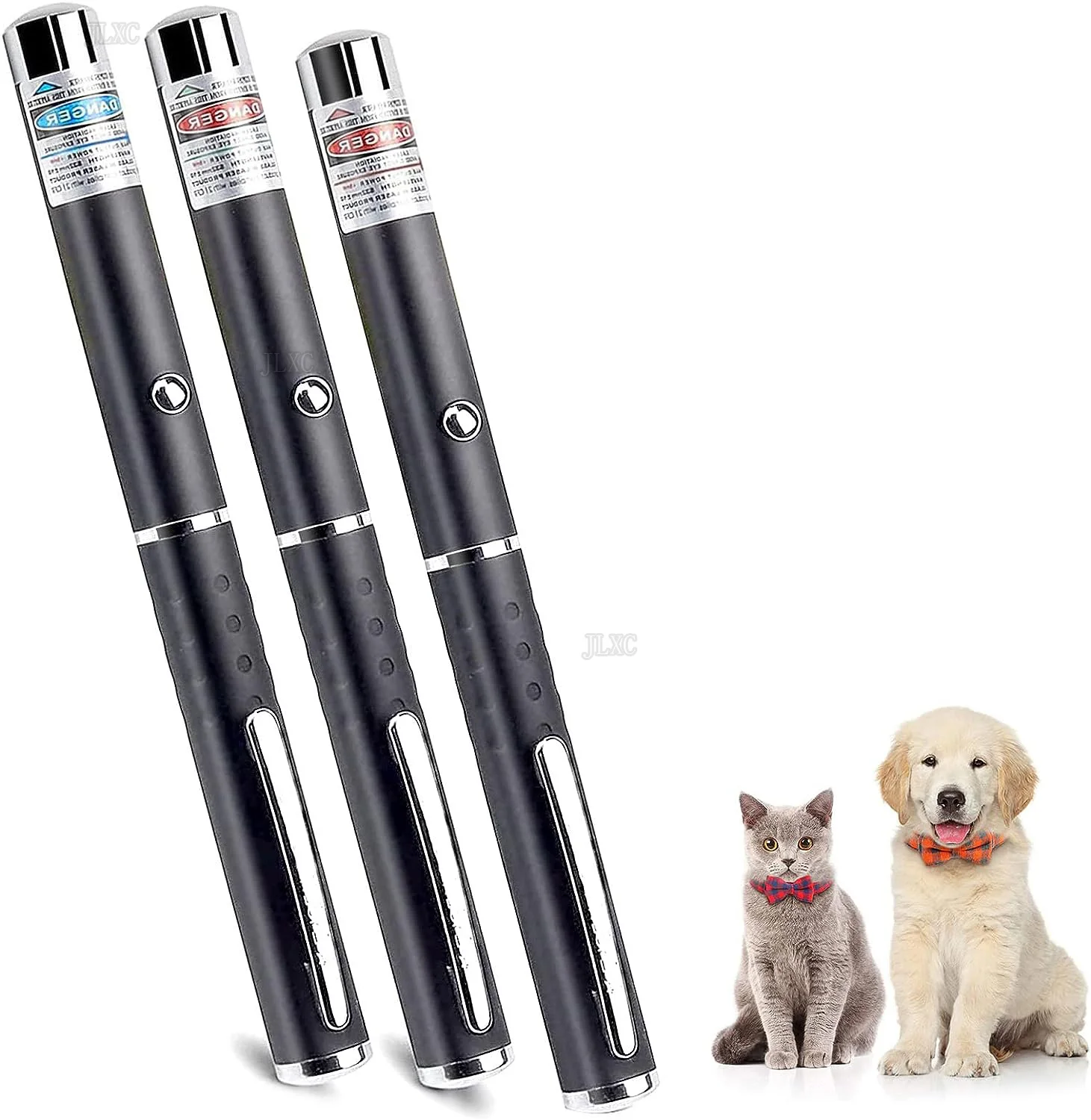 Mini 2 in1Cat Keychain Fun Pointer No battery Portable Laser pointer LED Training Torch Pet Cat Tickle Toy Flashlight