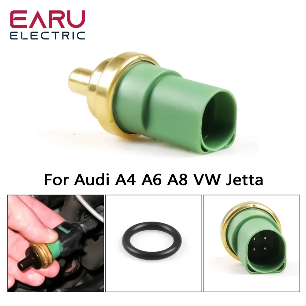 Temperature Sensor Water Temp Coolant Temperature Sensor For Audi A2 A3 A4 A6 TT Volkswagen Passat Beetle Jetta Golf
