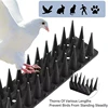 1/10pcs Fence Wall Plastic Anti-Bird Spikes Balcony Eaves Windowsills Bird Repellent Anti-Cat Bird Repeller Thorn supplies 2
