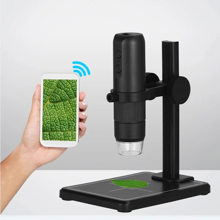 Description Picture 6 of itemEasyover 1000X WiFi Digital Microscope 8 LED HD USB Electronic Microscopes Zoom Camera Magnifier Stand For Cell Phone PC Repair