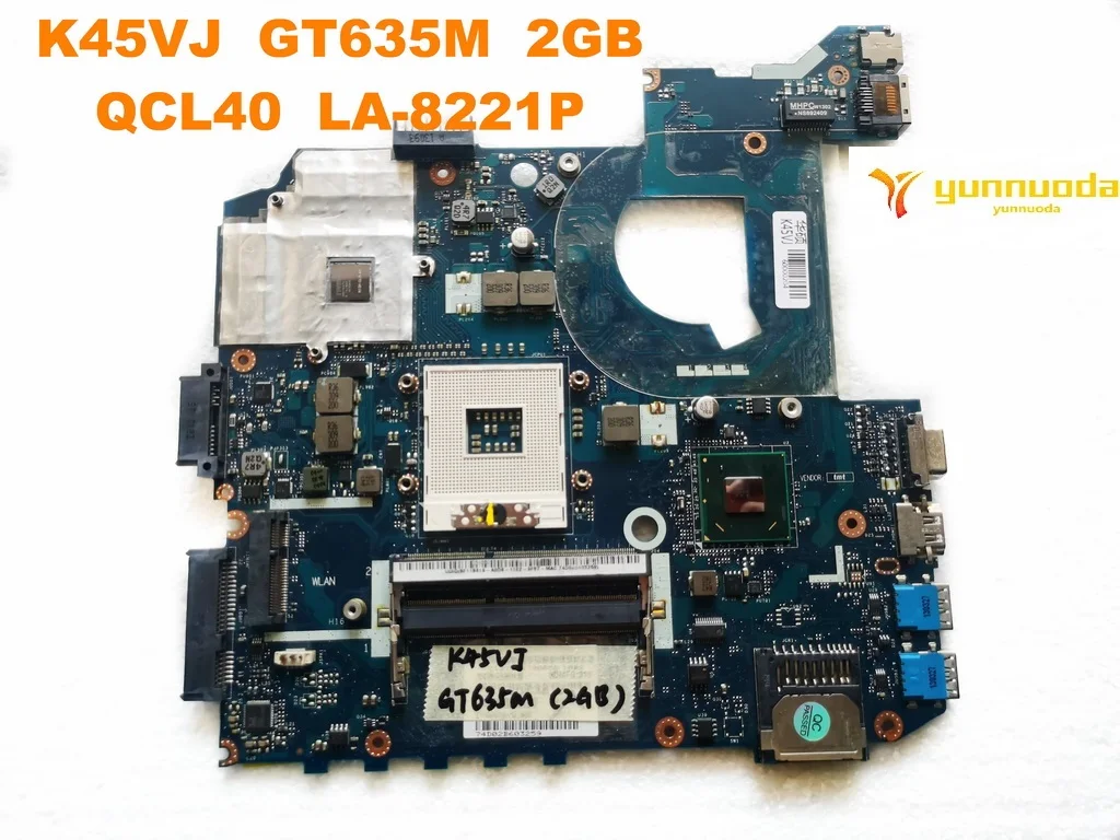 Placa-mãe Qcl40 La8221p para Asus K45vm K45vj Laptop 2gb Testado