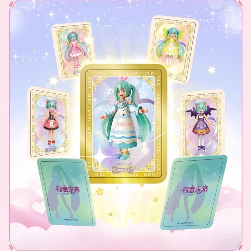 Hatsune Miku Building Block Variety Elf Series Set Assembled Educational Toy Cute Model Home Ornament Creative Gift