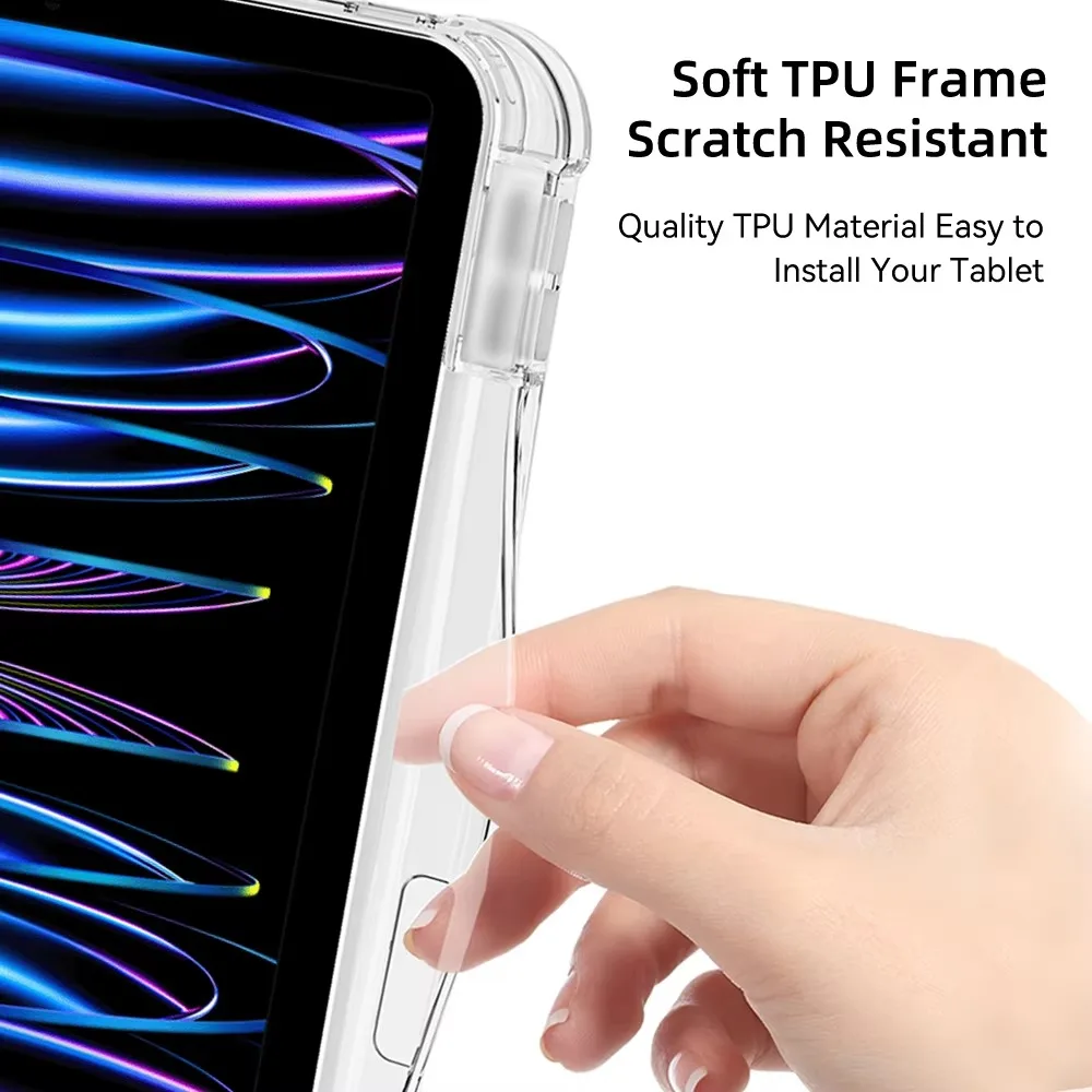 Enhanced iPad Case with Pencil Holder and Versatile Stand