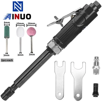 조각 타이어 수리에 사용되는 전문 조각 그라인더, 1/4 인치 연장 공압 다이 그라인더, 22000RPM