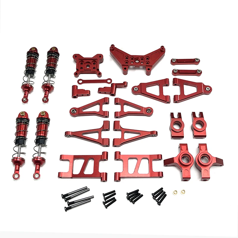 JYYTERD RC Reifen Set - 4 Stück Gummireifen Mit Metallnaben Für Hyper Go 14302/14301 1/14 RC Auto