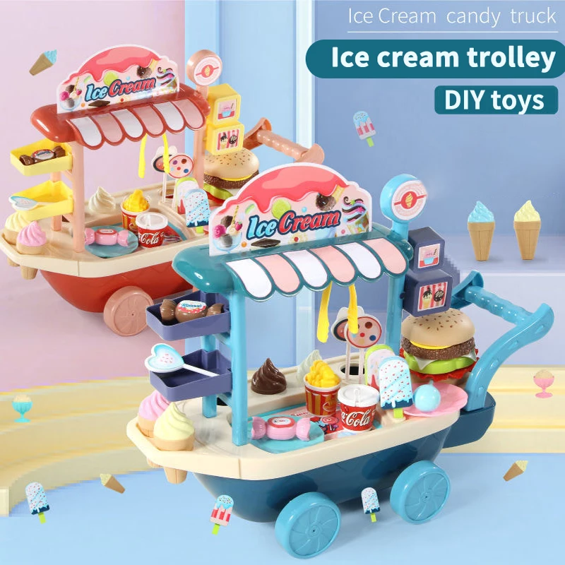 New Arrivals Toys Kids Ice Cream Maker Toy DIY Game for Kids - China  Pretend Food Toy and Kitchen Toys price