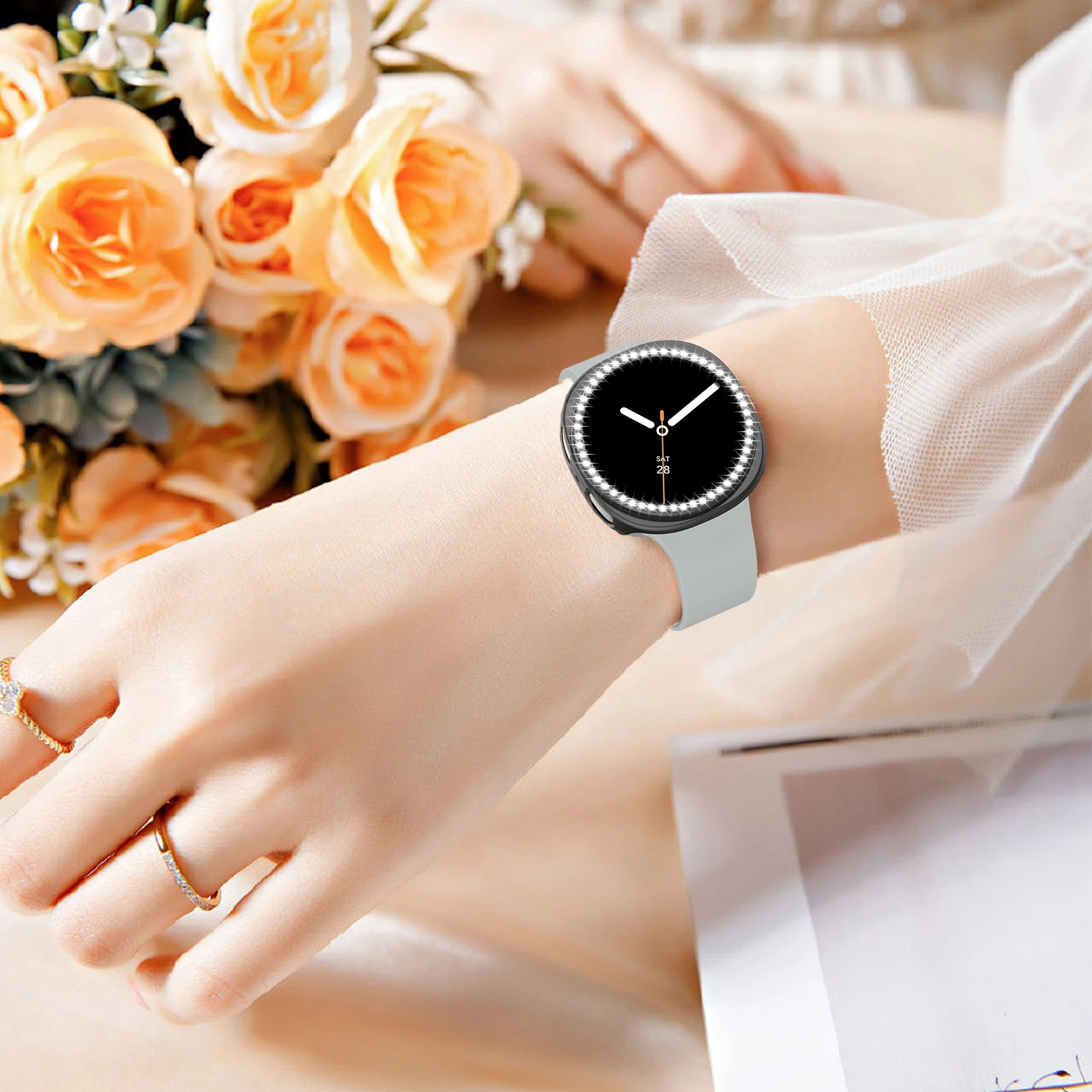 Elegant Diamond Protective Bumper Shell
