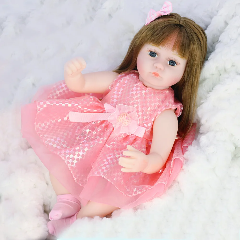 Reborn Doll 42Cm Kids Toys 17 Inch Realistic Lifelike Newborn Babies Doll Toy For Girls Toddler Reborn Baby Birthday Present 16 Reborn Doll 42Cm Kids Toys 17 Inch Realistic Lifelike Newborn Babies Doll Toy For Girls Toddler Reborn Baby Birthday Present