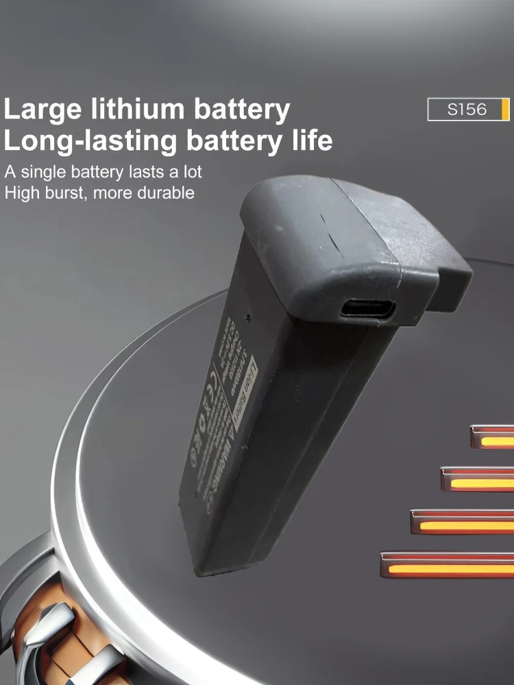 รูปสินค้า แบตเตอรี่สำหรับโดรน 3.7V 1800mAh สำหรับ S156 RC