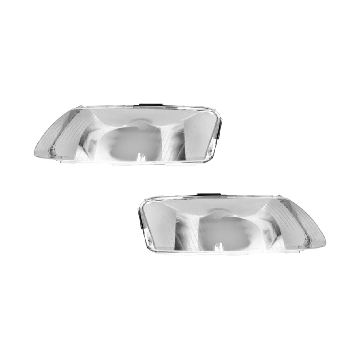 

1Pair Car Headlight Shell Lamp Shade Transparent Lens Cover Headlight Cover for A6L 2006-2011