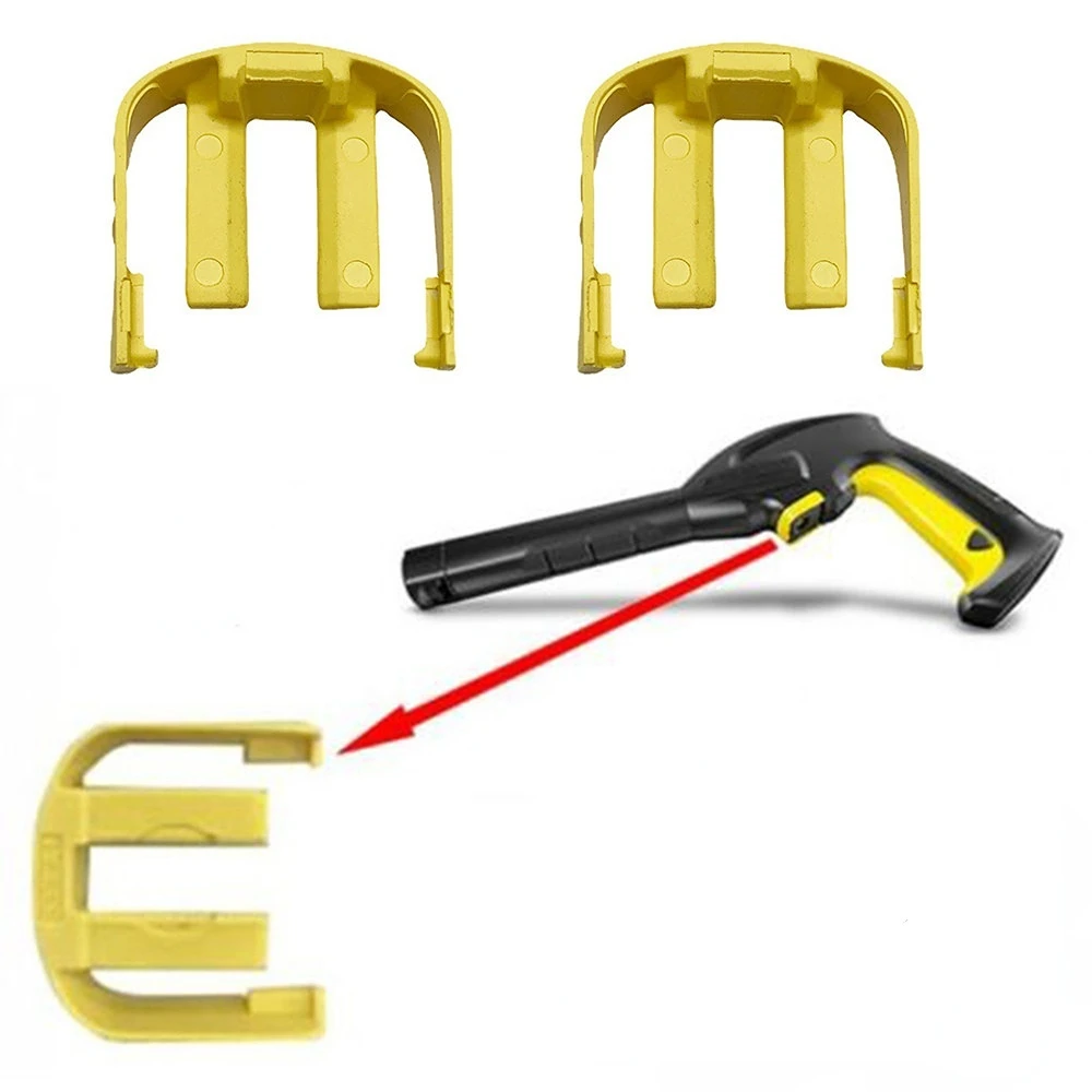 1 Pz C Giallo Clip Connettore Di Ricambio Per Karcher K2 K3 K7 Car Home Pressure Power Washer Trigger Strumenti Per La Pulizia Della Casa