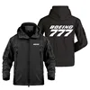Tactical Aircraft Aviation Flight Boeing 777 Pilots SoftShell Shark Skin Men's Military Outdoor Fleece Warm Coats Jackets 1