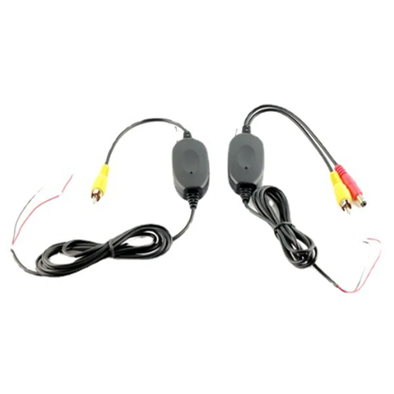 2.4GHZ Wireless Video Transmitter Receiver For Car DVD Monitor WIFI Reverse Rear Backup View Camera wireless video adapter