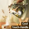 Kettle Electric Retro with 보리차Thermometer All Stainless Steel, Fast Boiling BPA-free, Automatic Shut-Off 멸균우유1리터 1