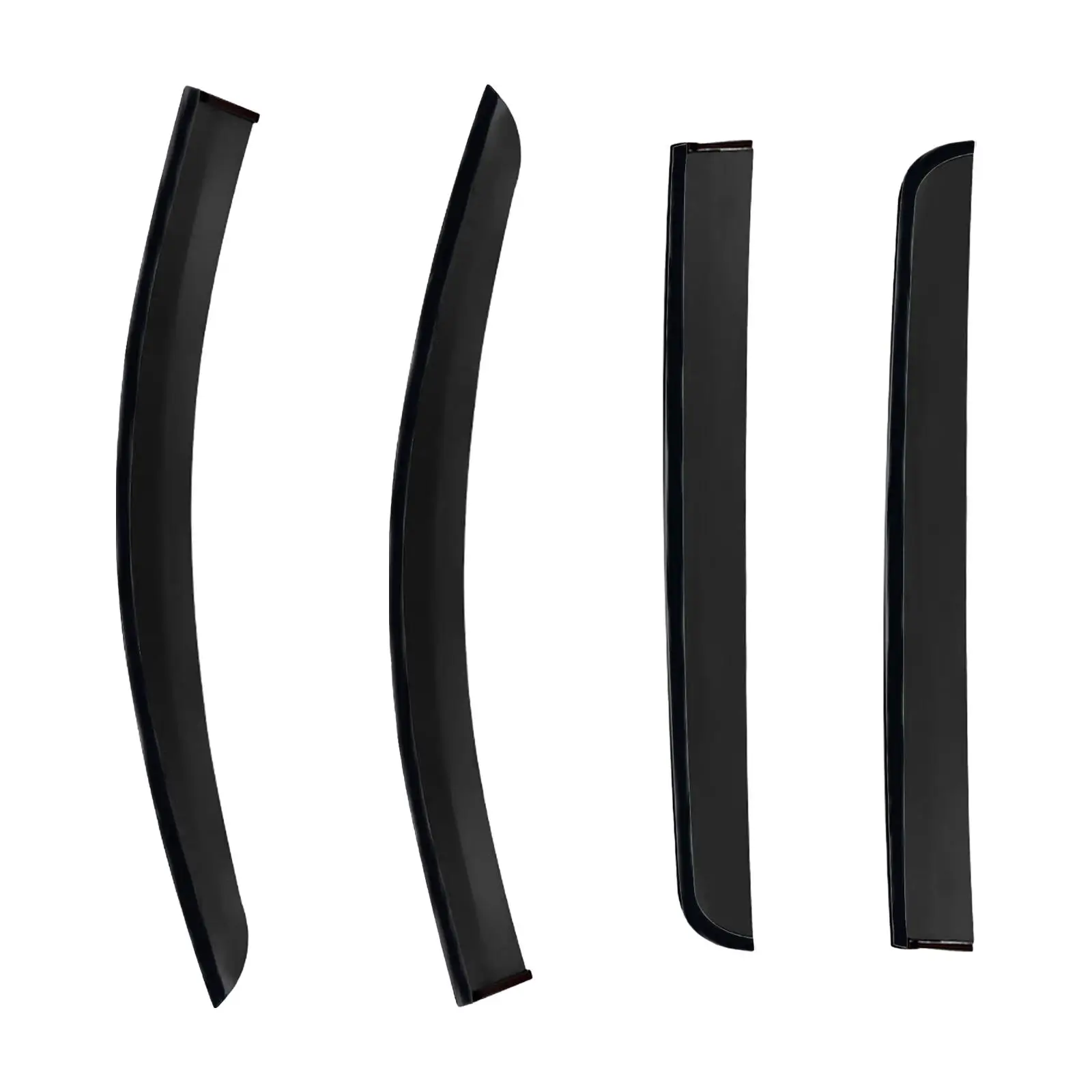 4 Pezzi Visiere Per Finestre Parapioggia Auto Ventshades Per Fiat Fullback Mk1