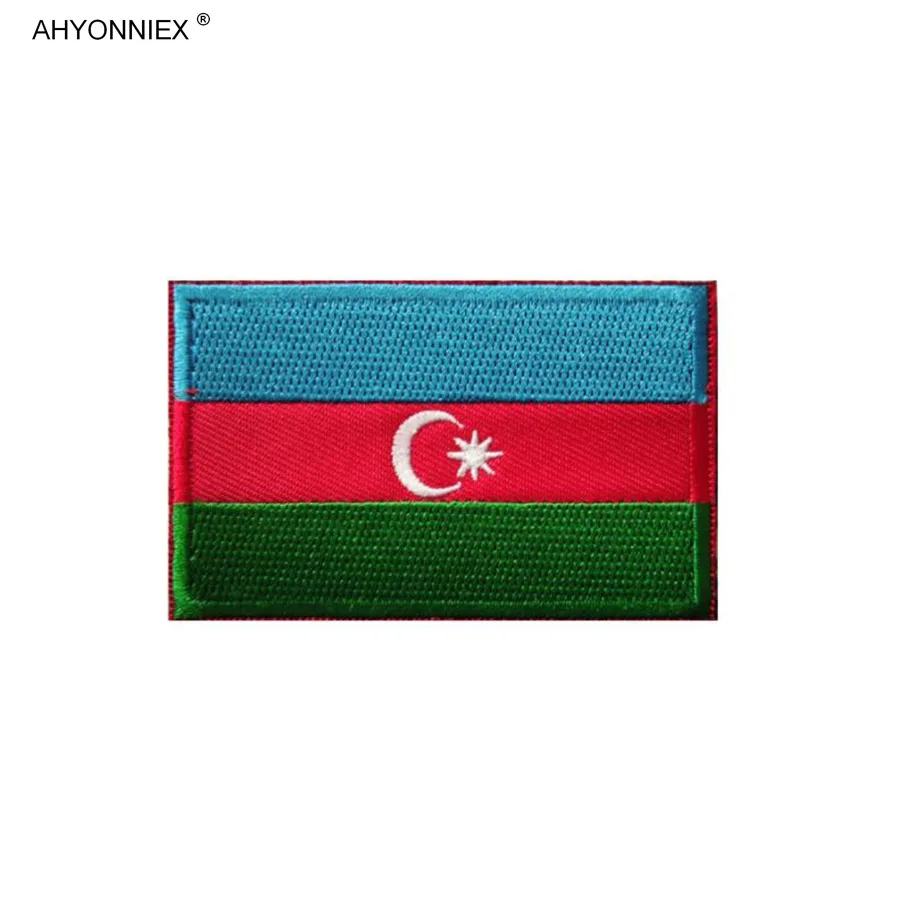 AHYONNIEX Middle East & South Asia Embroidered Flag Patch - Tactical Morale Badge Sticker