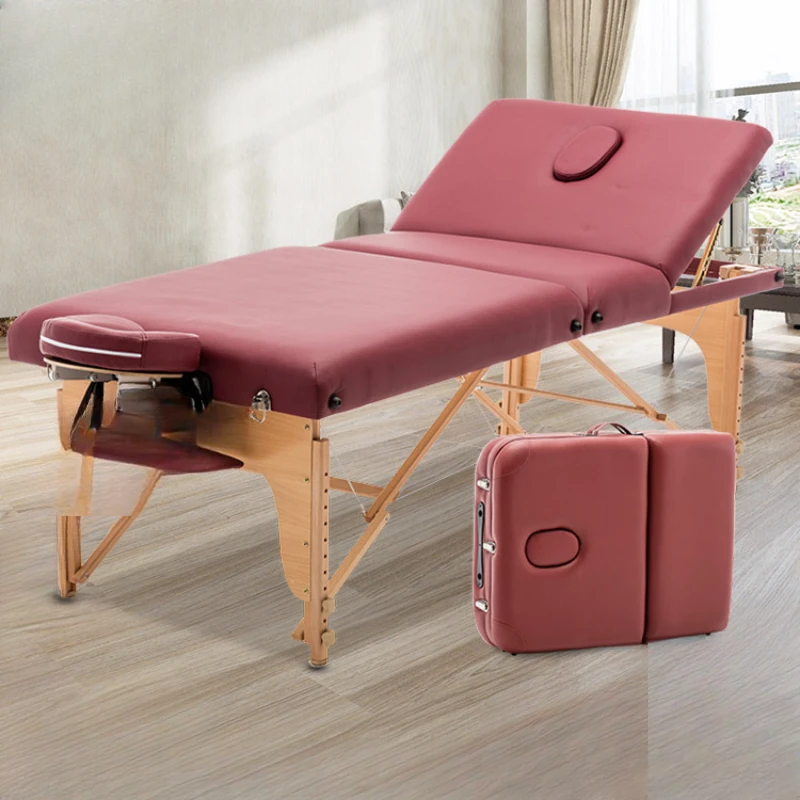 Tattoo Beauty Massage Bed Physiotherapy Folding Therapy Massage Bed Speciality Lettino Estetista Commercial Furniture RR50MB