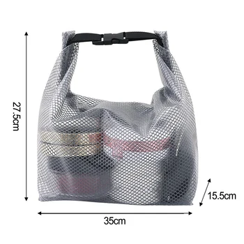 Alternative view of 2 Pcs Large Capacity Travel Handbag S/L EVA Handbag Waterproof Protection Personal Care Appliance Accessories Storage Bags