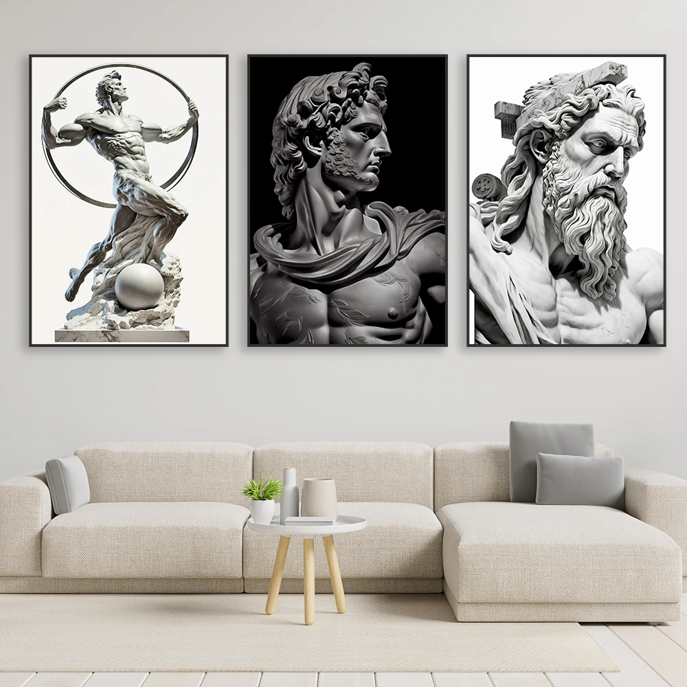 Zeitgenössische Reproduktion Der Statue Von Julius Caesar Octavian Augustus  Makelloser Weißer Gipskopf Für Künstler Vor Einem Reich Strukturierten  Dunklen Hintergrund, Griechische Skulptur, Statue, Antikes Griechenland  Hintergrund, Foto und Bild zum ..., image size:1000x1000