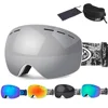 Fashion Ski Goggles Set Double Layers UV400 Anti-fog Big Ski Mask Glasses Skiing Snow Snowboard Goggles Men Women Ski Eyewear 1