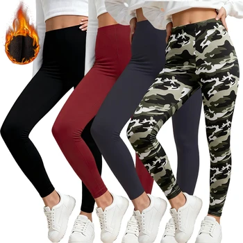 Women Thermal Fleece Leggings 1