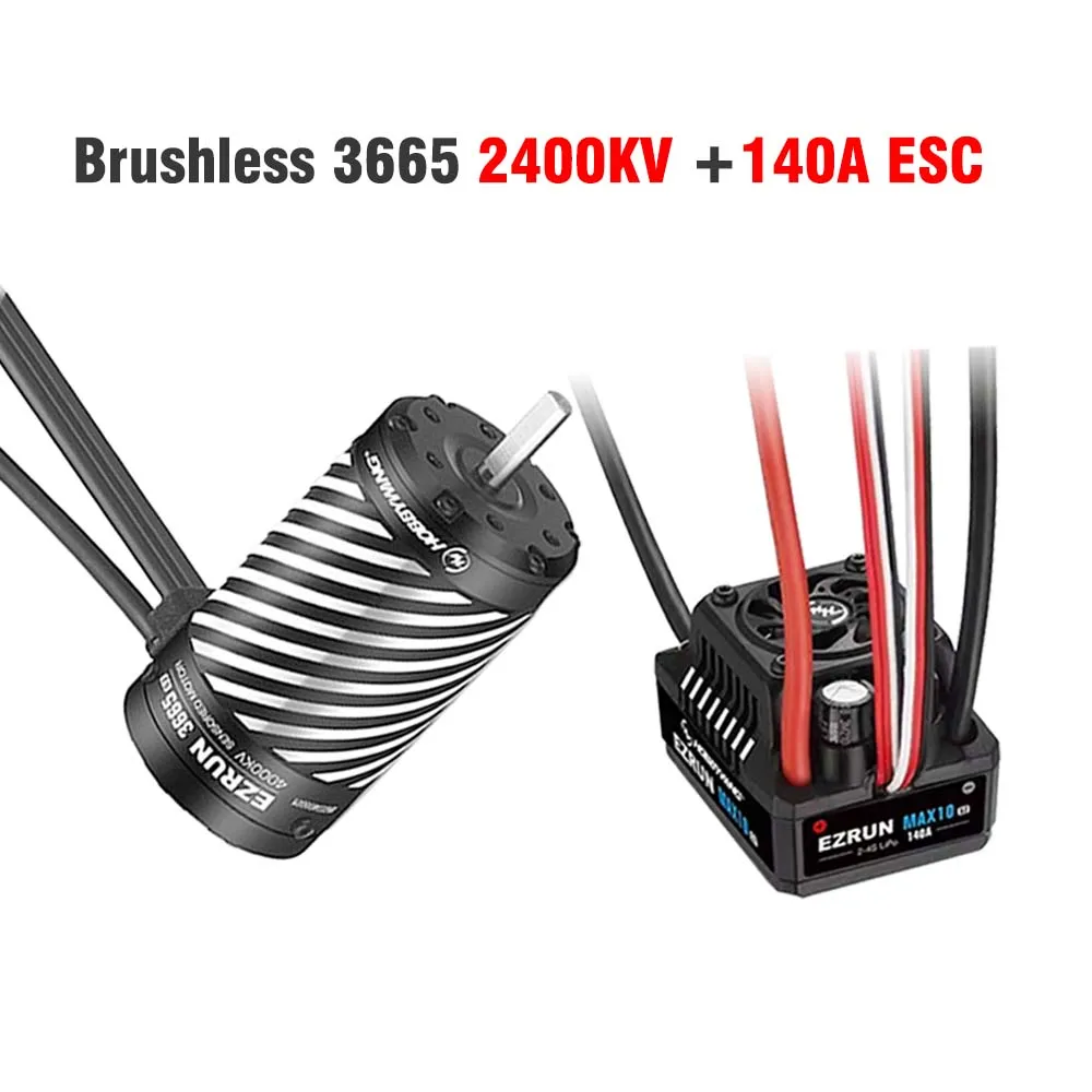 Kit Moteur Brushless 3652/3665 80A/140A pour RC Buggy