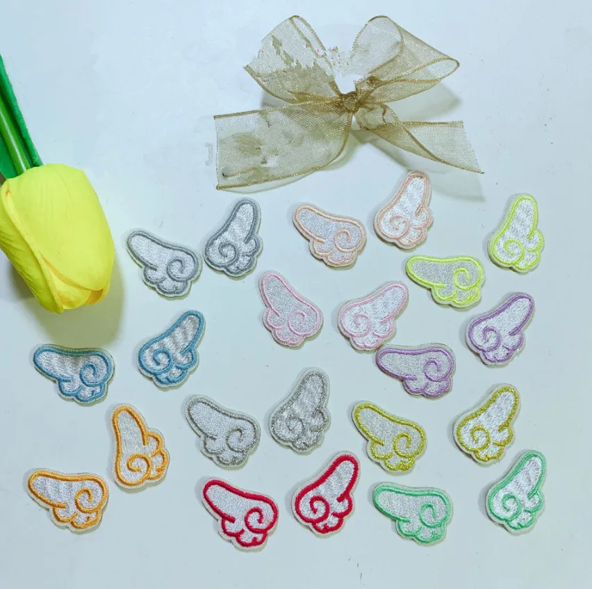 

Stick On 10 Pairs Embroidered Patch Jeans Coat Tshirt Bag Shoe Hat Decor Repair Motif Emblem DIY Accessory