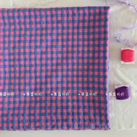 140x50cm INS Style 0.6CM Checkered Fabric for DIY Handmade Bags Hair Ties Pet Clothing Kids Pajamas Sewing Cloth 4