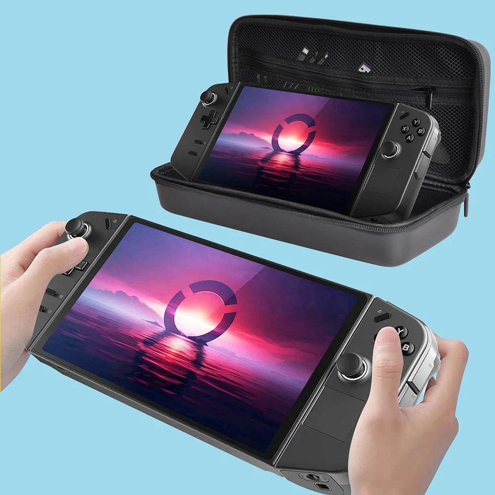 Hard Carrying Case Shockproof Portable Storage Bag Anti-Drop Travel Bag Pouch with Mesh Pocket Anti Scratch for Lenovo Legion Go