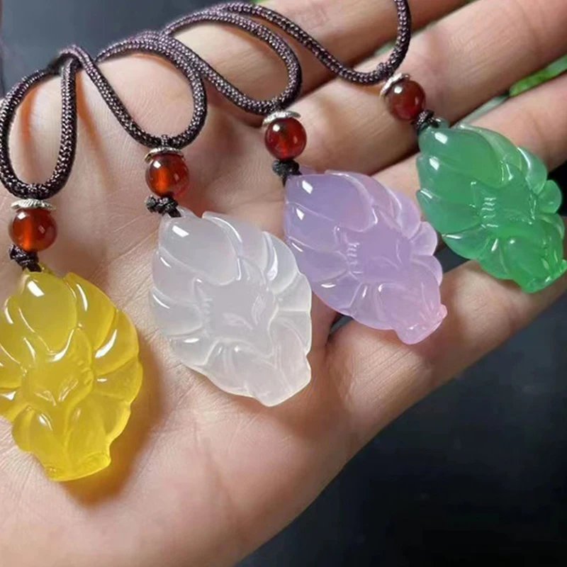 

Женское Ожерелье средней длины с подвеской в виде лисы