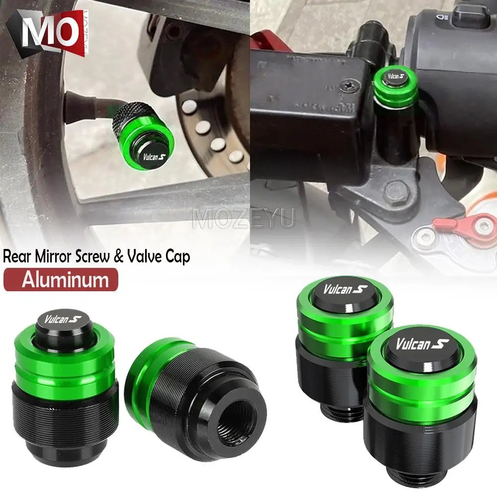 Per Kawasaki Vulcans 650 Vulcan S650 S Se Cafe Light Tourer Cafe Sport Cnc Mirror Plug Hole Tappo A Vite Tappo A Vite Tappo A Stelo Valvola Per Pneuma