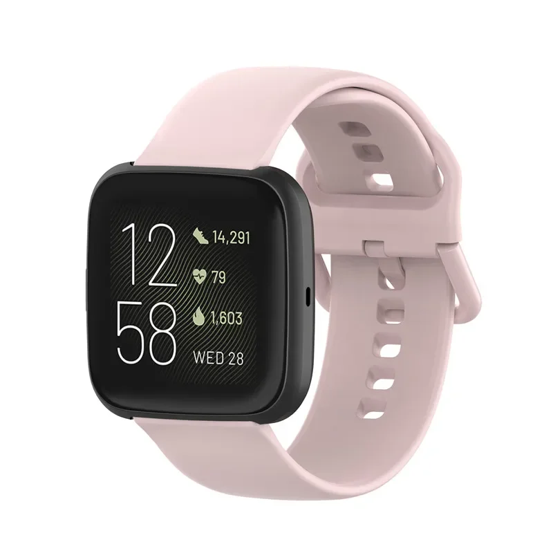 Cinturino Per Fitbit Versa 3 / Fitbit Sense / Versa 2 / Versa Lite Versa Con Custodia Tpu Robusta Cover Protettiva Wristband - Foto 5