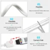 5V USB RGB Neon LED Strip 1M 2M 3M 5M RGB Neon Tape With TUYA Bluetooth App and Remote Control For Sign Neon Decoration Lighting 4