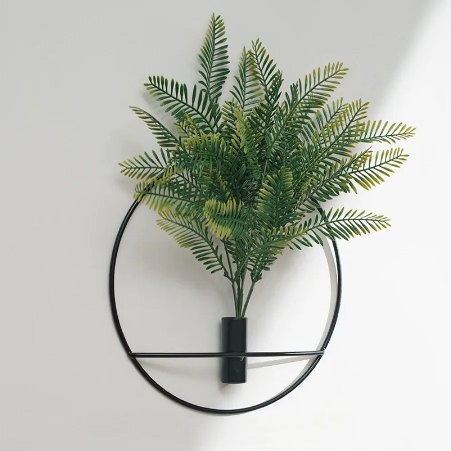 Decoración De Pared De Flores De Metal, Escultura Floral