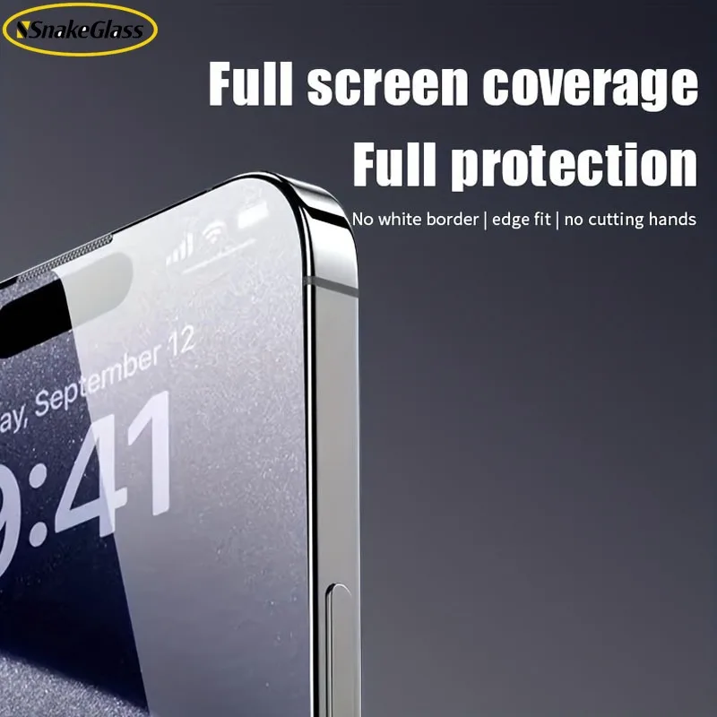 Enhanced Privacy Tempered Glass & Lens Film Set - 3 Pack